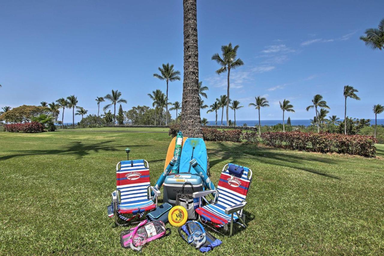 Kona Golf Condo On Eighteenth Tee With Pool Access Kailua-Kona Eksteriør billede